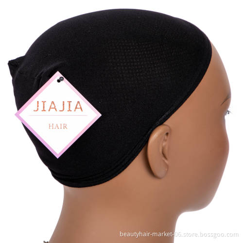 JIAJIA Free shipping breathable stretchable nylon stocking sample black net wig net cap